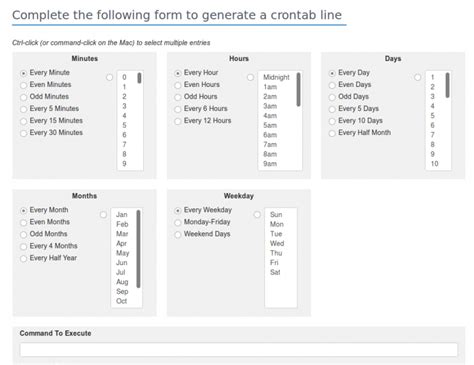 cronjob time generator.
